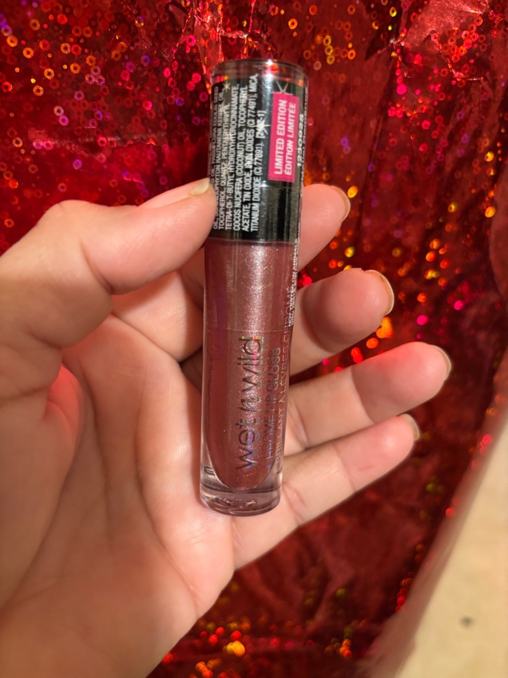wet n wild Metallic Lip Gloss in Rose Bronze Celestial Romance